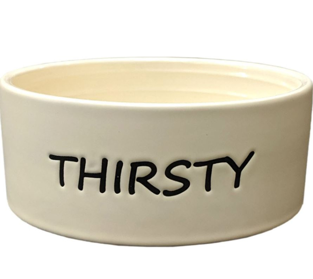 Spot Thirsty Unbreak-A-Bowlz Stoneware Dog Dish， 5