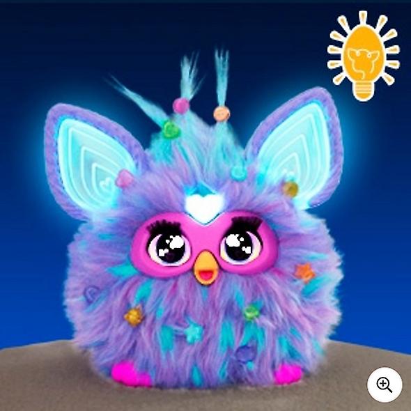 Furby purple interactive toy