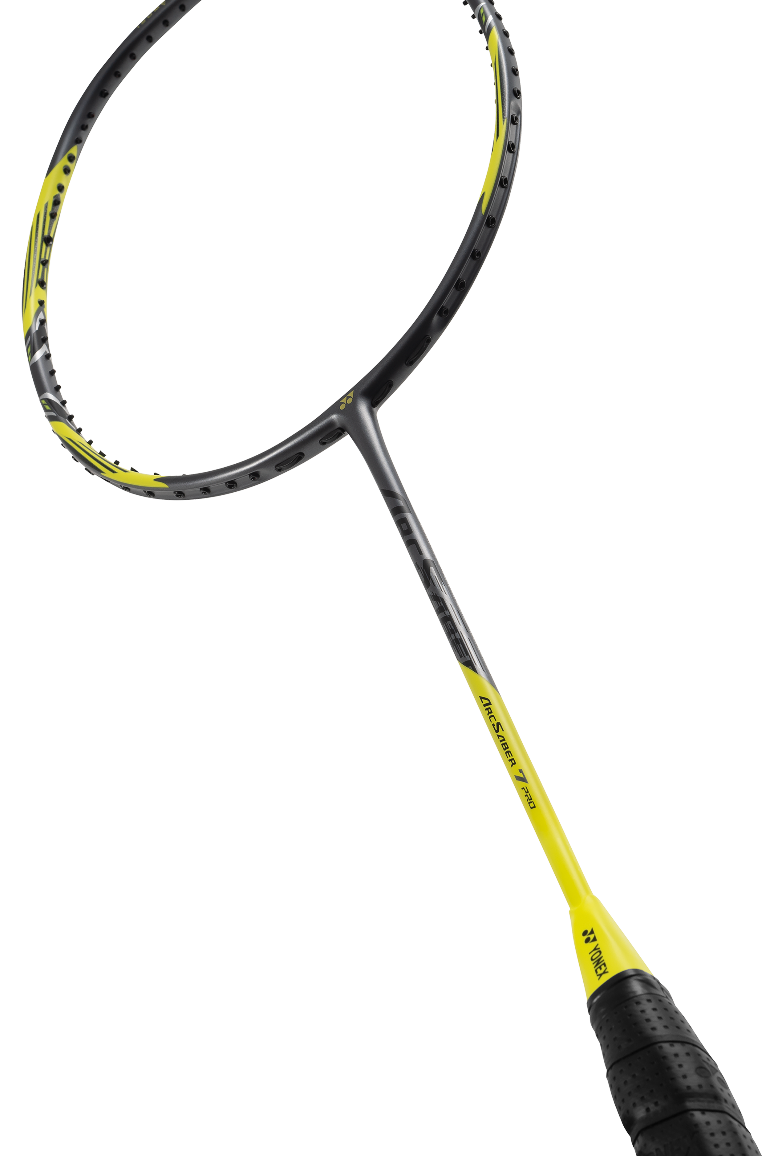 Yonex ArcSaber 7 Pro Badminton Racket (Gray/Yellow)