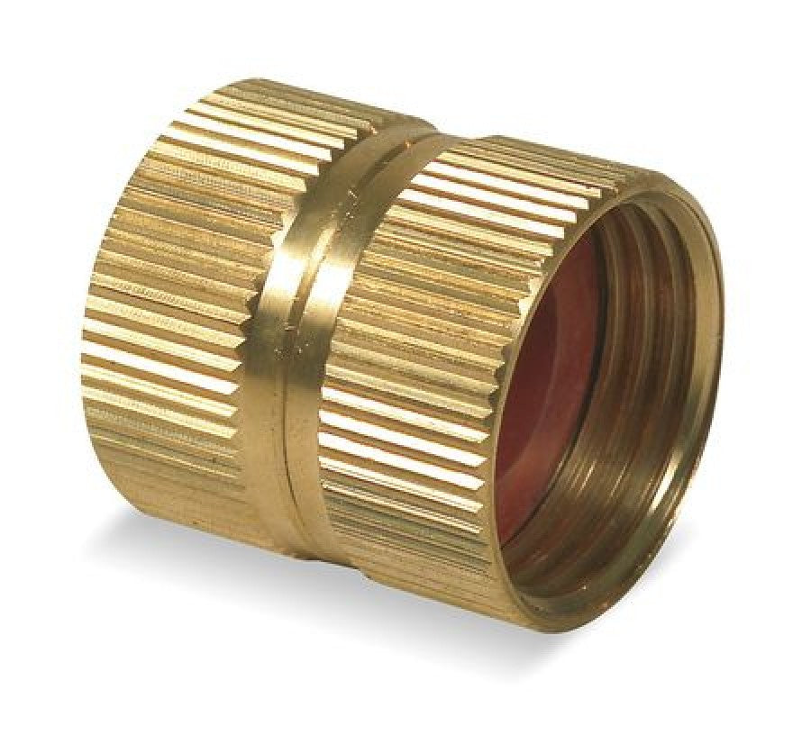 WESTWARD 1P724 Hose To Hose Connector，Dbl Female，3/4