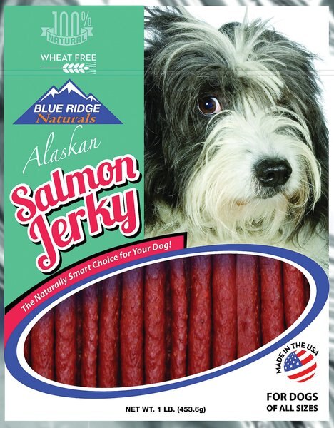 Blue Ridge Naturals Alaskan Salmon Jerky Dog Treats