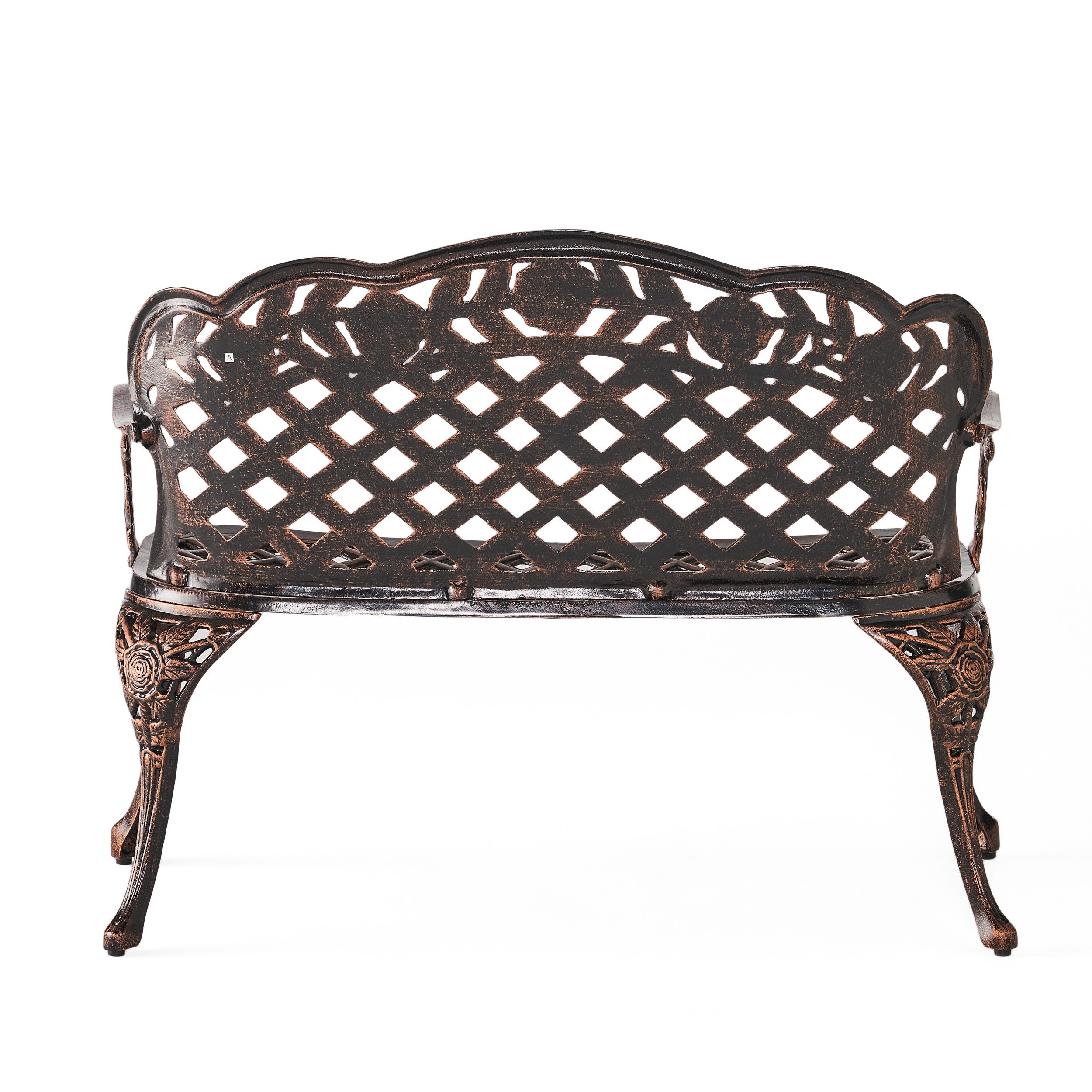 Santa Fe Cast Aluminum Garden Bench