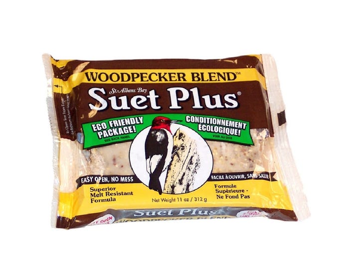 St. Albans Bay Suet Plus® Woodpecker Blend™ Bird Suet Cake - 209