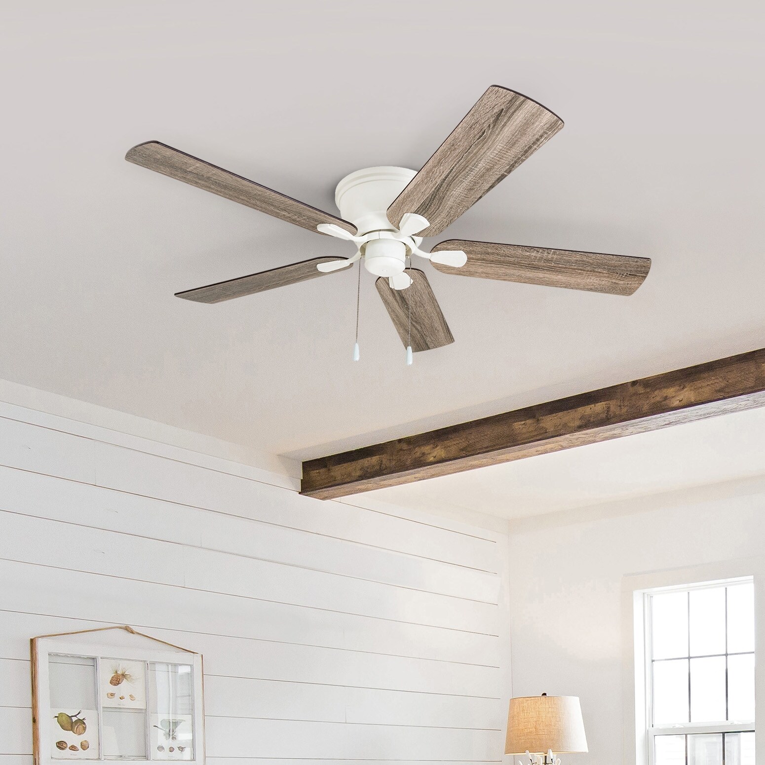 The Gray Barn Dalmeny  Indoor Hugger Ceiling Fan - 52 Shopping - The Best Deals on Ceiling Fans | 35677184