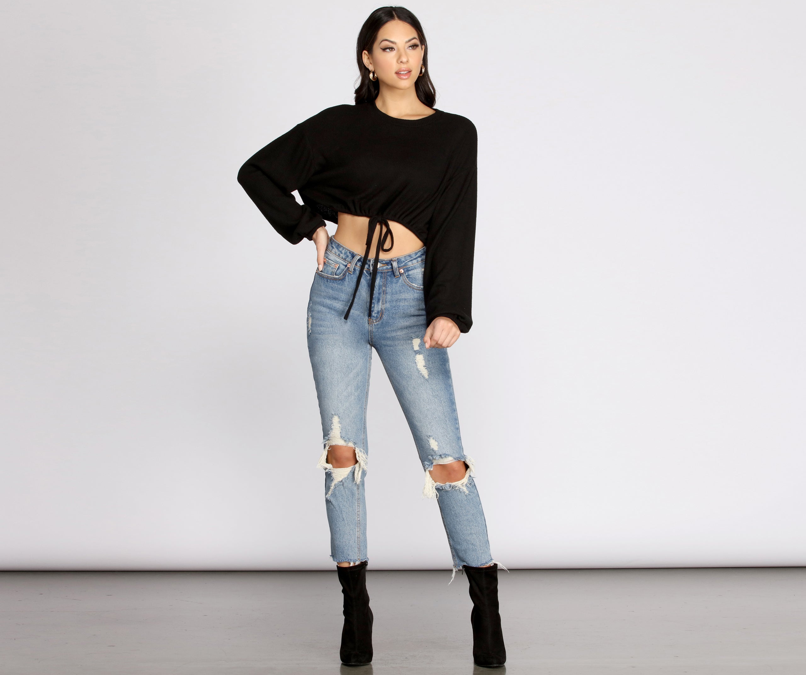 That Casual Vibe Crop Top