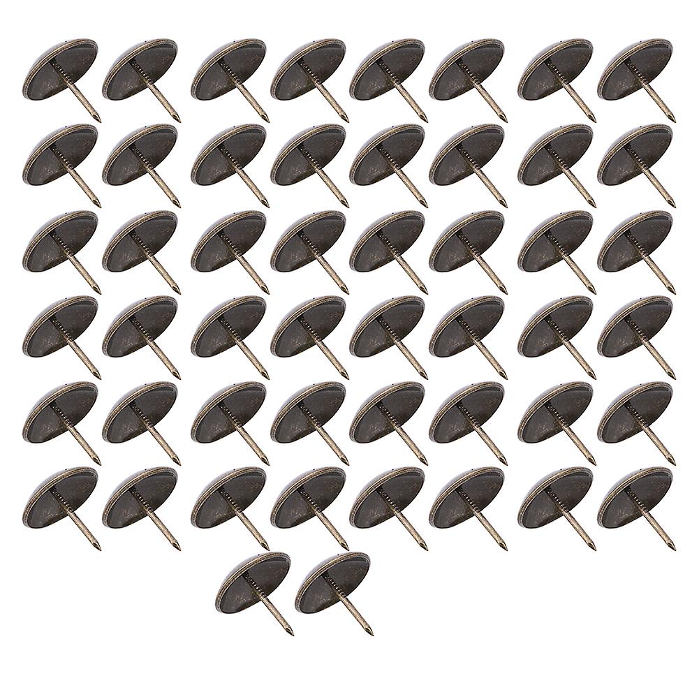 50pcs Thickened Upholstery Nails Tacks Stud Pushpin Round Head Decorative Thumbtack Hardware Parts(23x23mm )