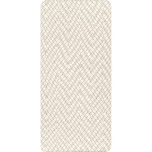 Nuloom Casual Herringbone Anti Fatigue Kitchen Or Laundry Room Comfort Mat