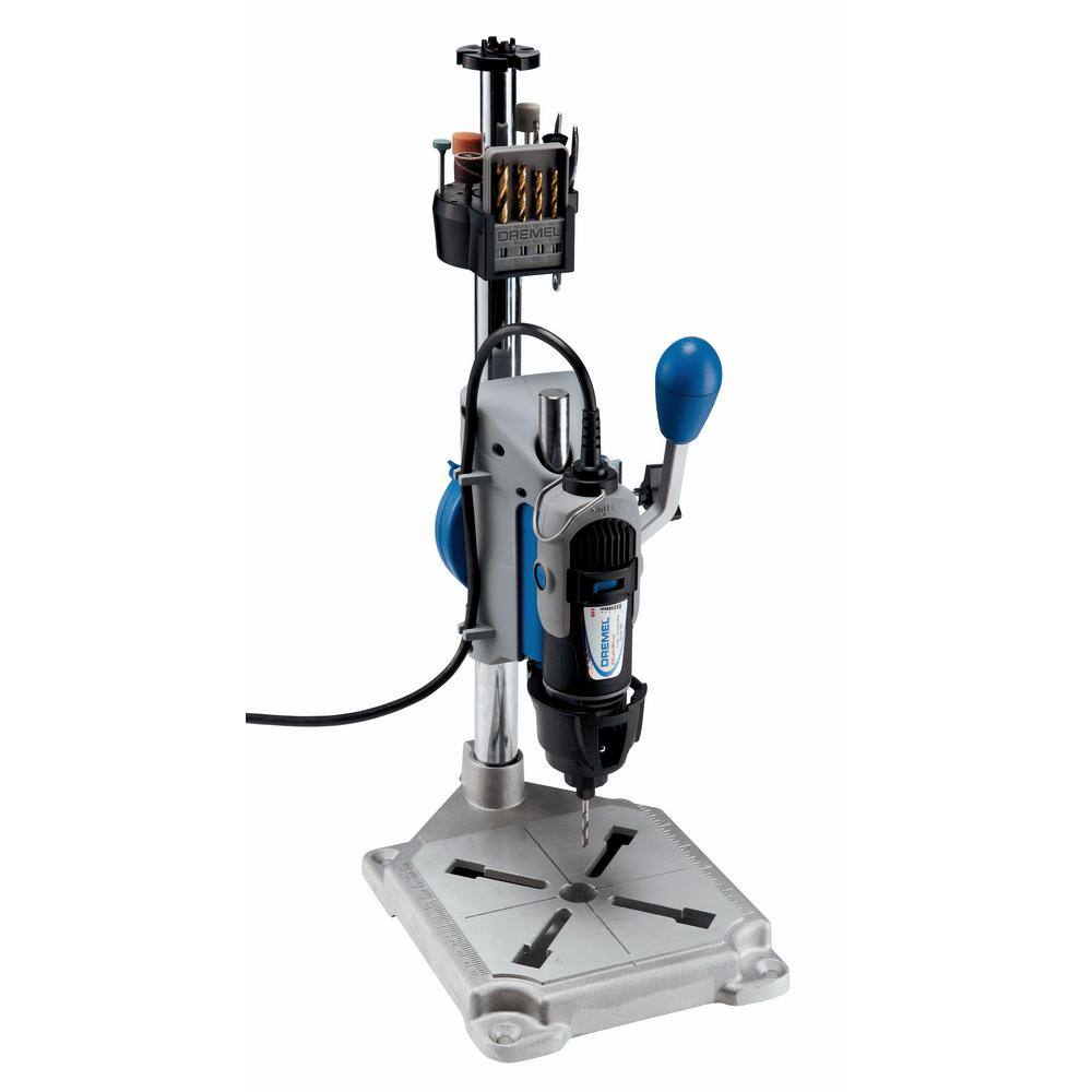 Dremel 4300 Series 1.8 Amp Variable Speed Corded Rotary Tool Kit with Rotary Tool WorkStation Stand and Drill Press 4300-540+22001