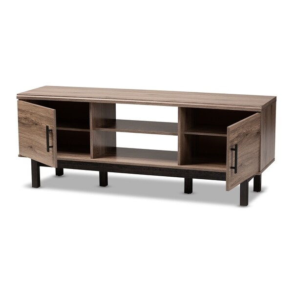 Contemporary 2-Door TV Stand