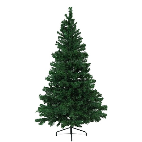 Sunnydaze Faux Canadian Pine Christmas Tree with Hinged Branches