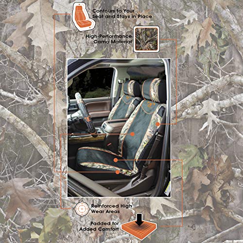 Custom Accessories True Timber 13906 Kanti Camo Low Back Seat Cover