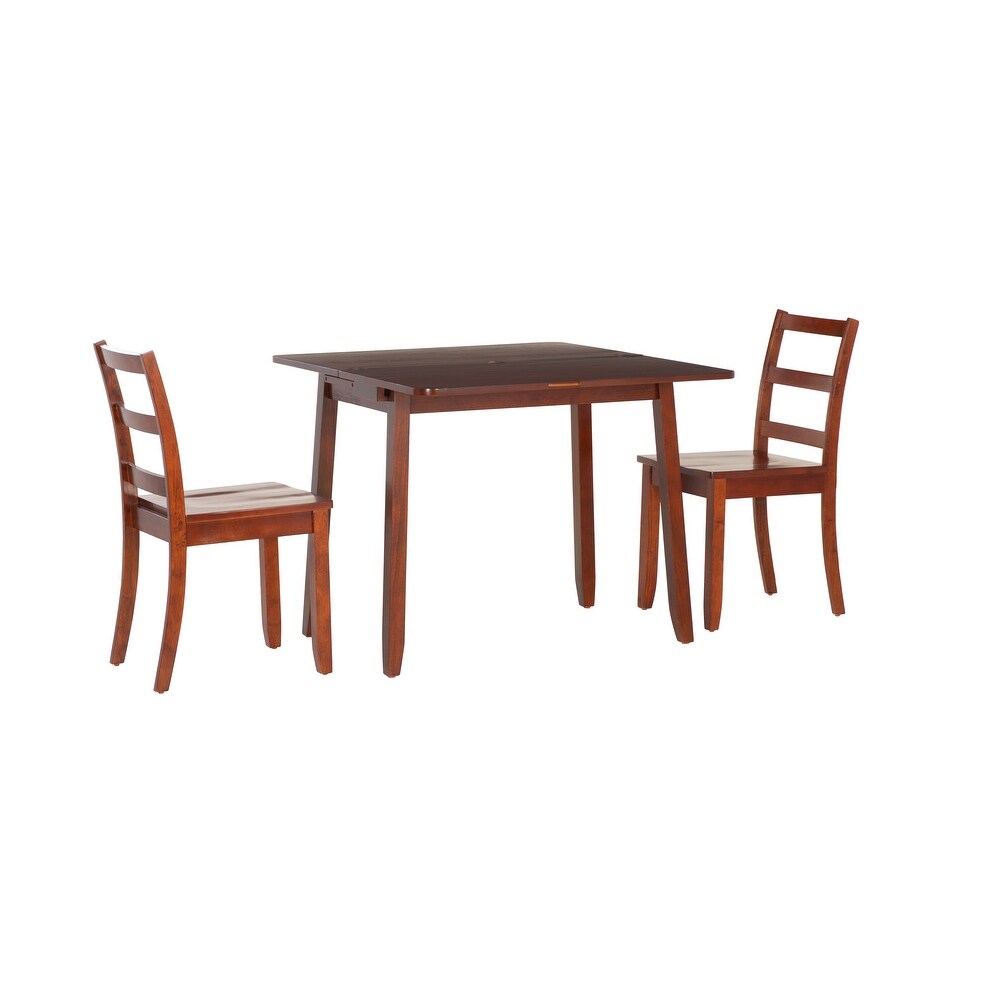 Conway Woden 3 Piece Folding Dining Set