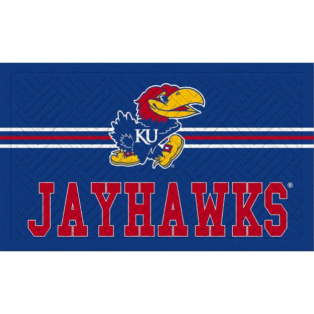 Embossed Mat Cross Hatch University Of Kansas