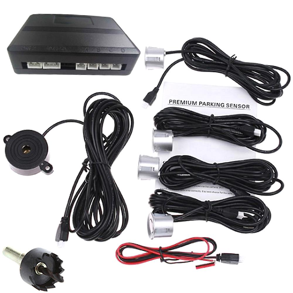 Car Parking Radar System Black