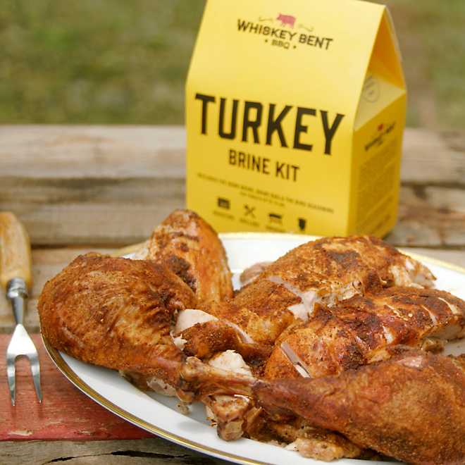 Whiskey Bent BBQ Turkey Brine and Seasoning Kit