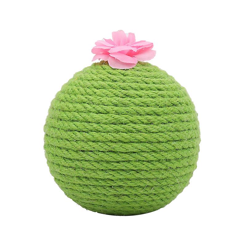 Tumbler Cactus Cat Toys Interactive Scratcher Sisal Ball Catnip Kitten Toys Scraper Tree Tower For Indoor Play Hunting Exercise