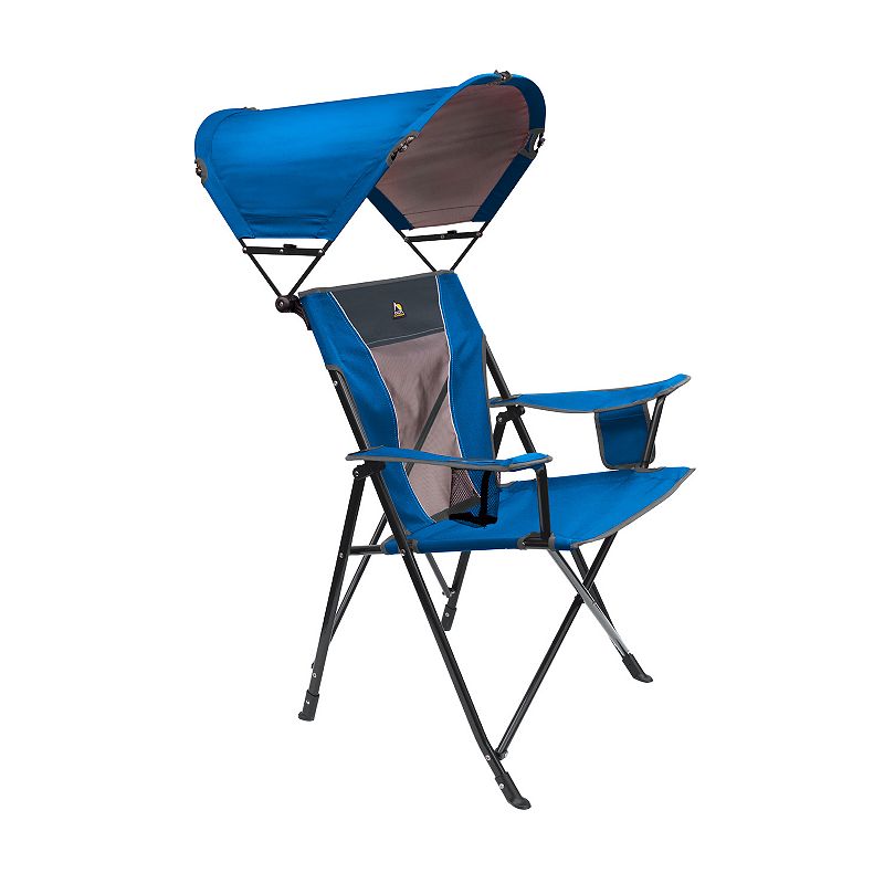 GCI Outdoor Saybrook Blue SunShade Comfort Pro Chair