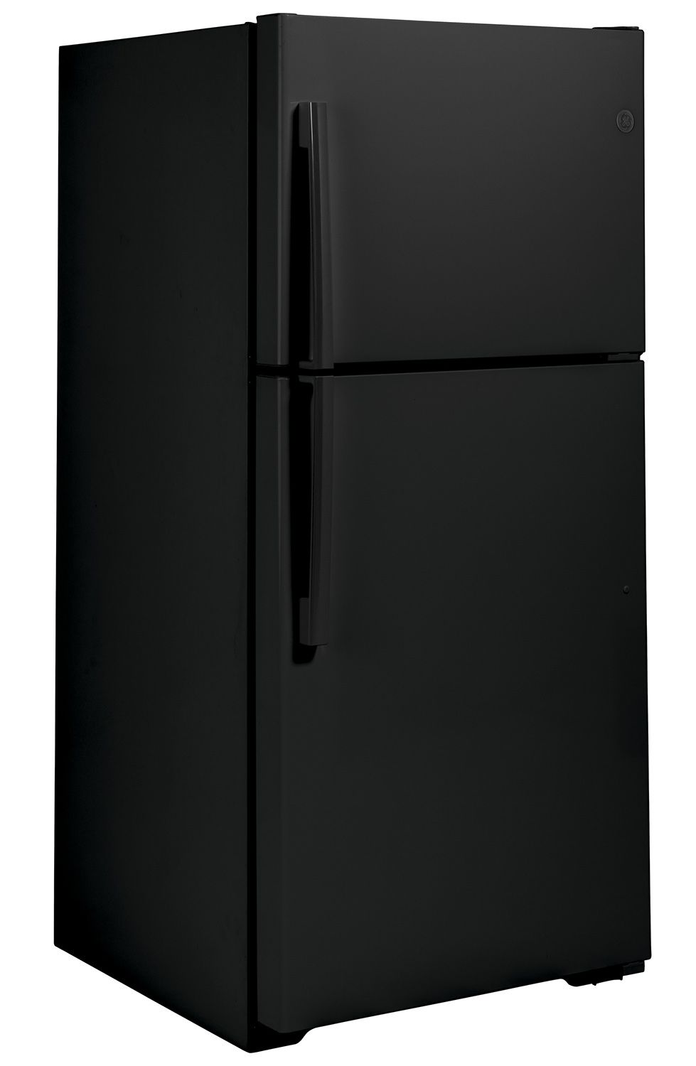 GE 21.9 Cu. Ft. Black Garage Ready Top-Freezer Refrigerator