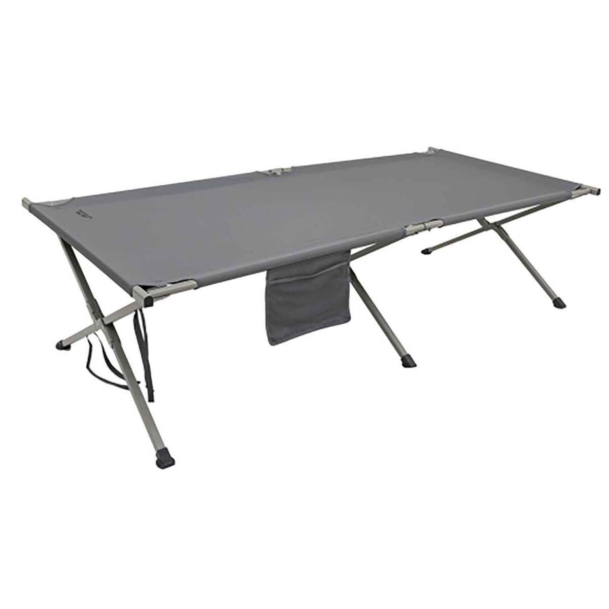 Alps Outdoorz Camp Cot  Gray