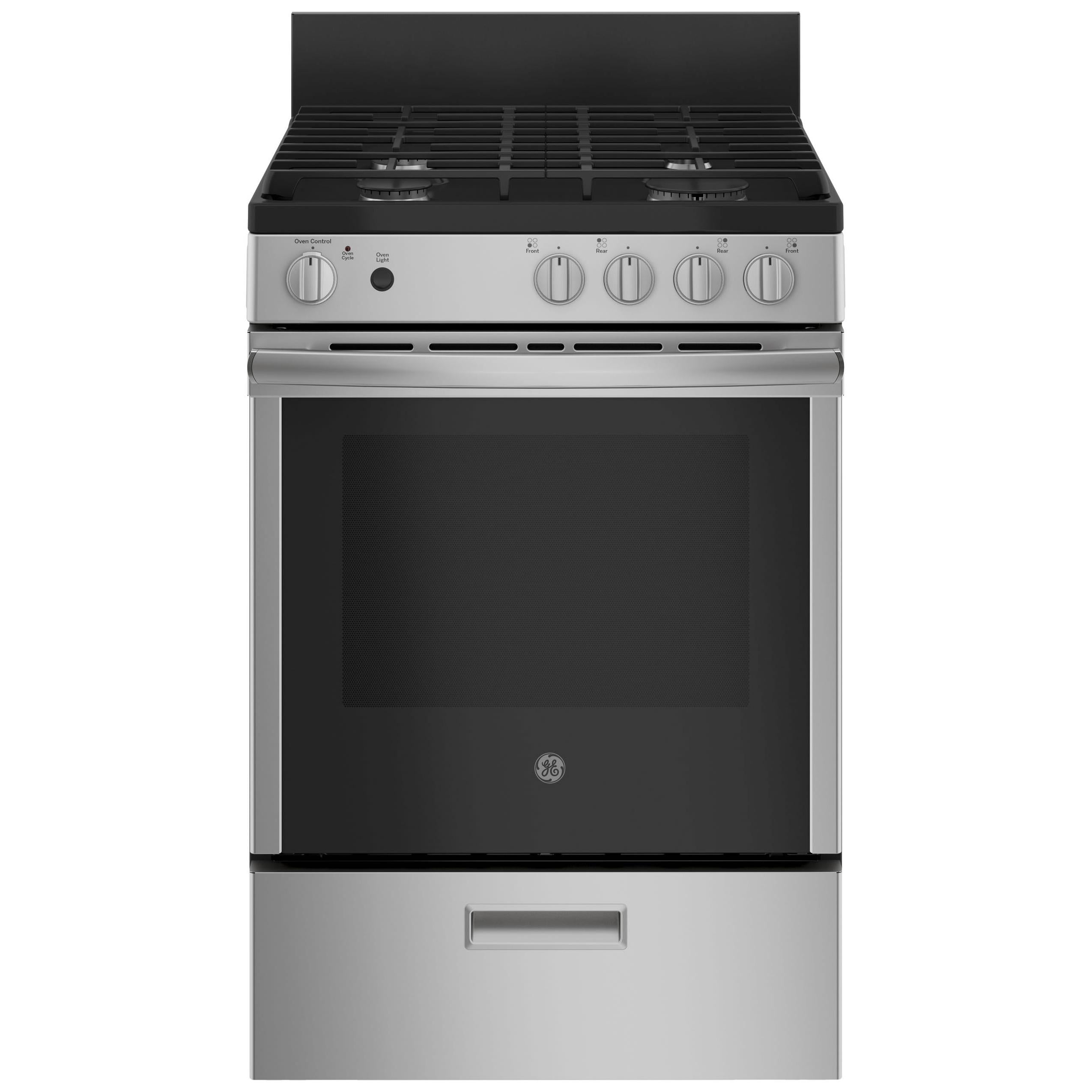 GE 24-inch Freestanding Gas Range JCGAS640RMSS