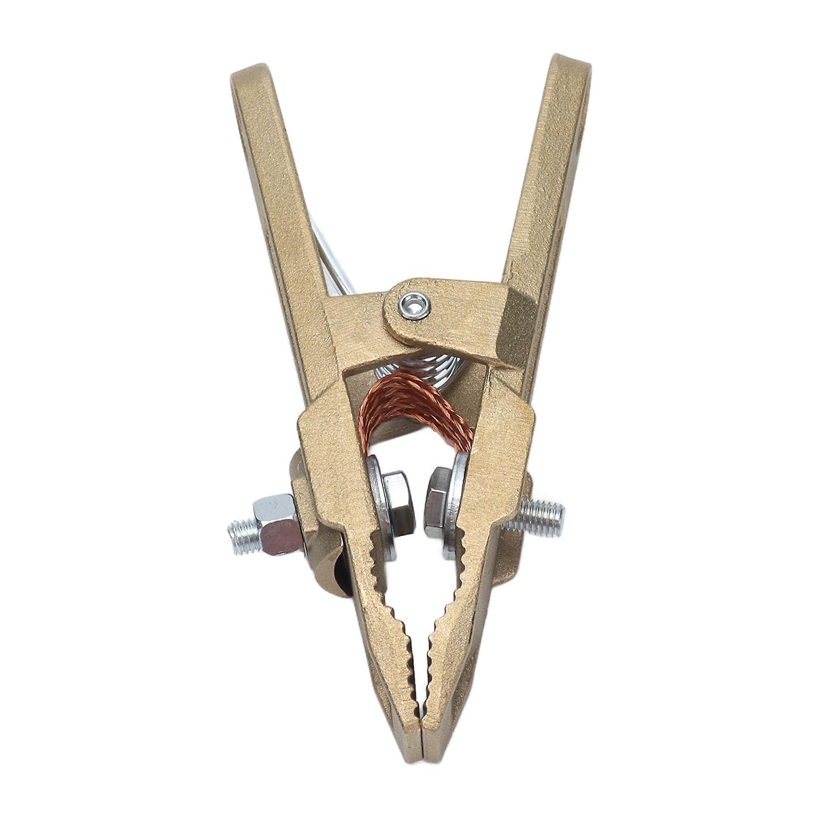 Ground Clamp 600a Brass Earth High Strength A Shape For Welding Cutting Supporting
