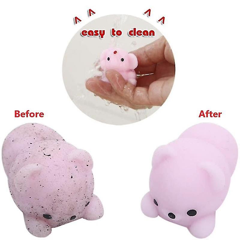 24pcs Squishy Toy Cute Animal Antistress Ball  Mochi Toy Stress Relief Toys