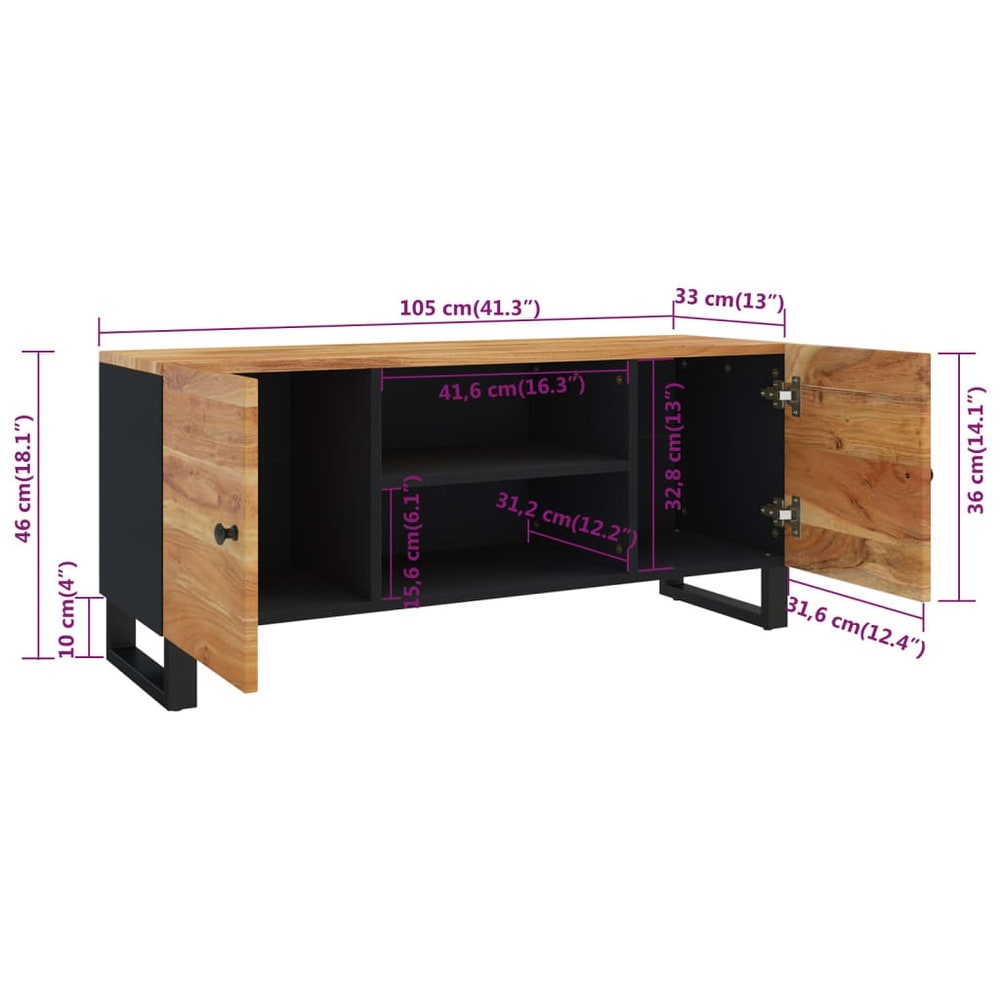 vidaXL TV Stand 41.3\