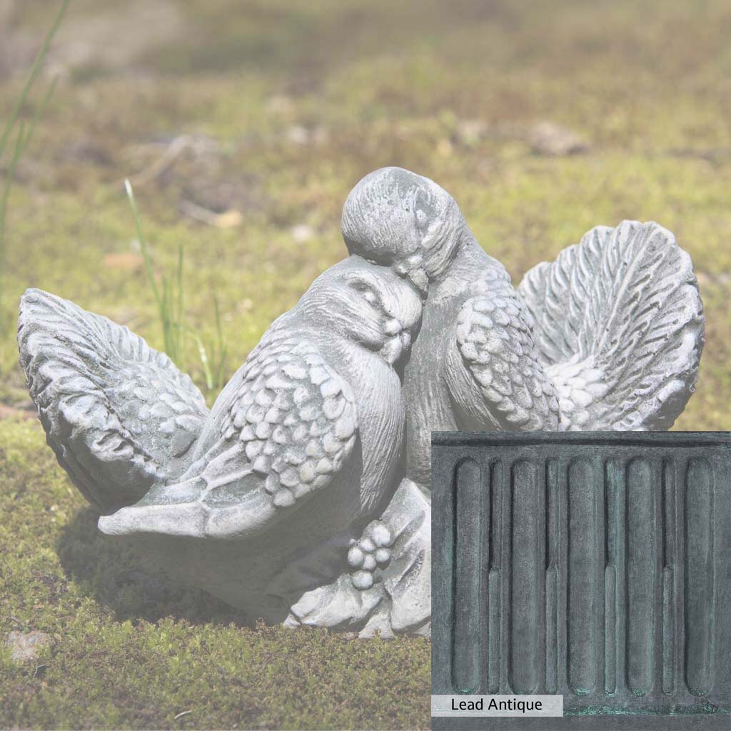 Campania International Dove Small Pair Garden Statue