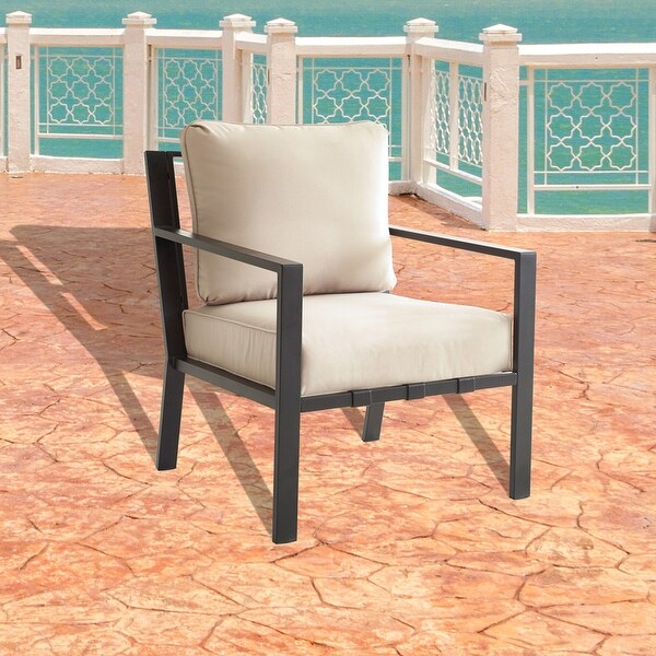 Patio Festival Outdoor XBack Collection Armrest Chair