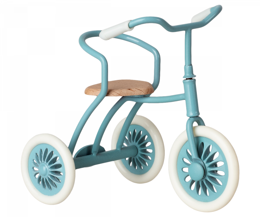 Abri a tricycle, Mouse - Petrol Blue by Maileg