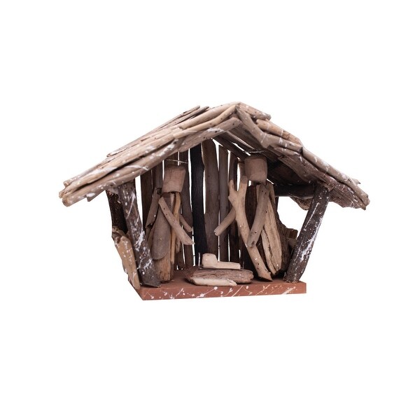 Driftwood Nativity，Small