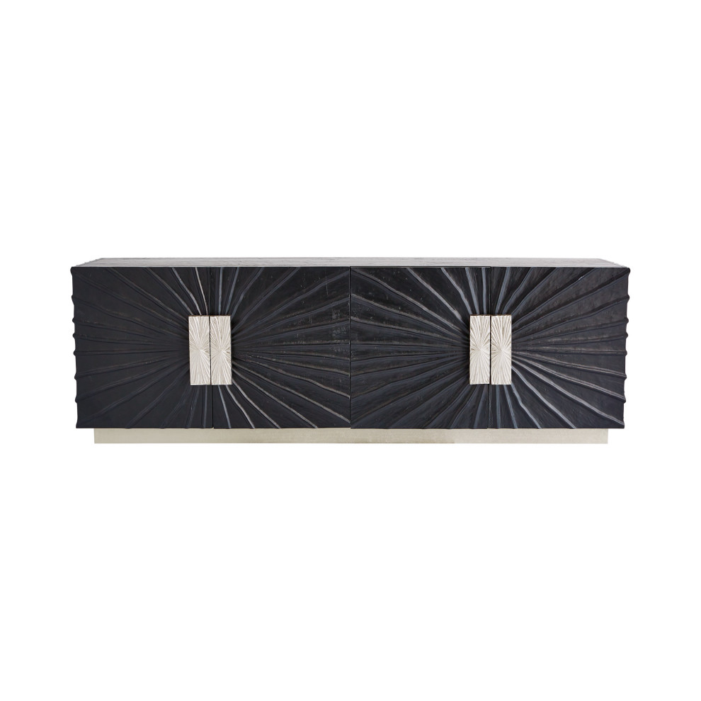 Pleated Mediumia Cabinet   Contemporary   Entertainment Centers And Tv Stands   by HedgeApple  Houzz