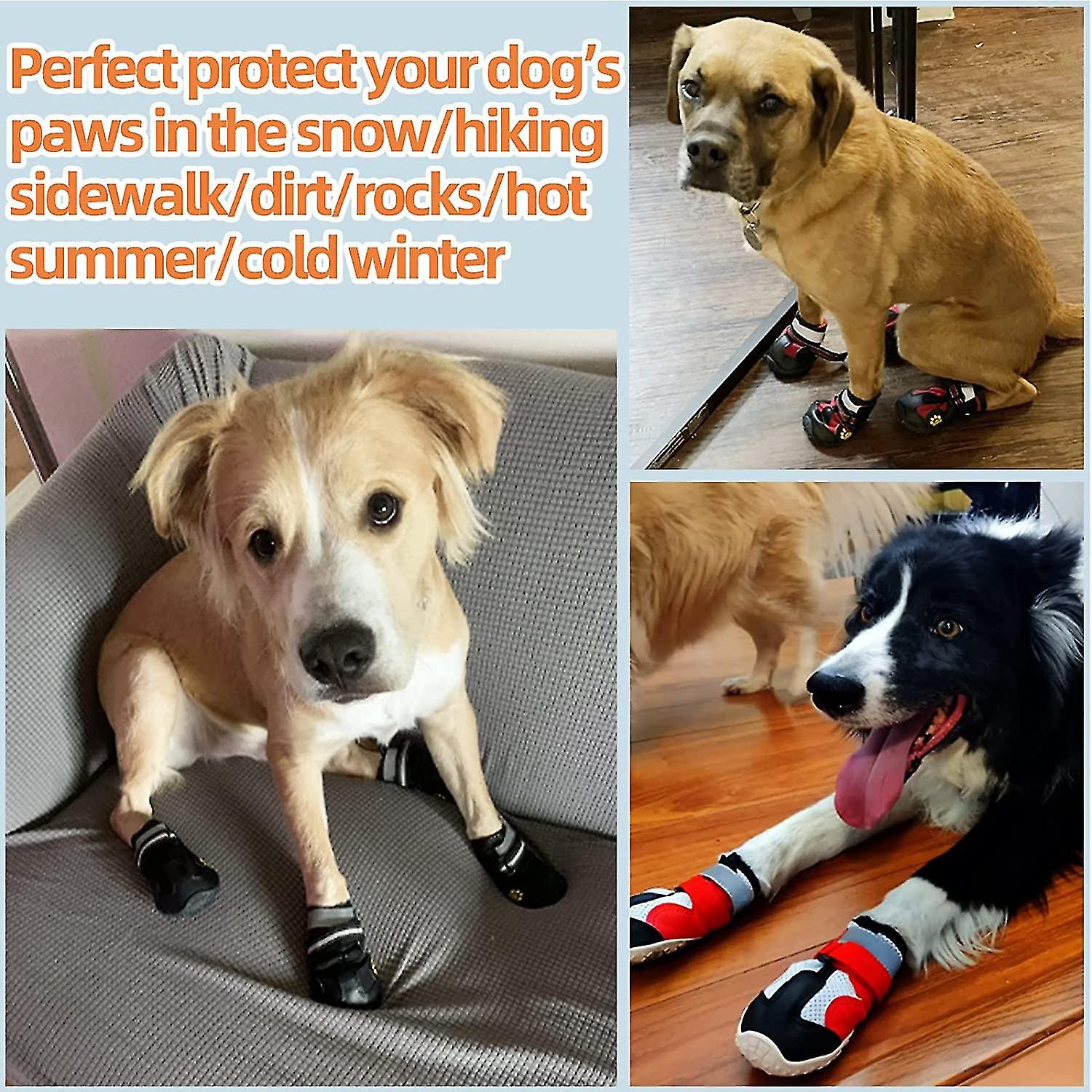 Dog Boots For Hot Pavement Shoes/ Breathable Dog Shoes For Small Medium Large