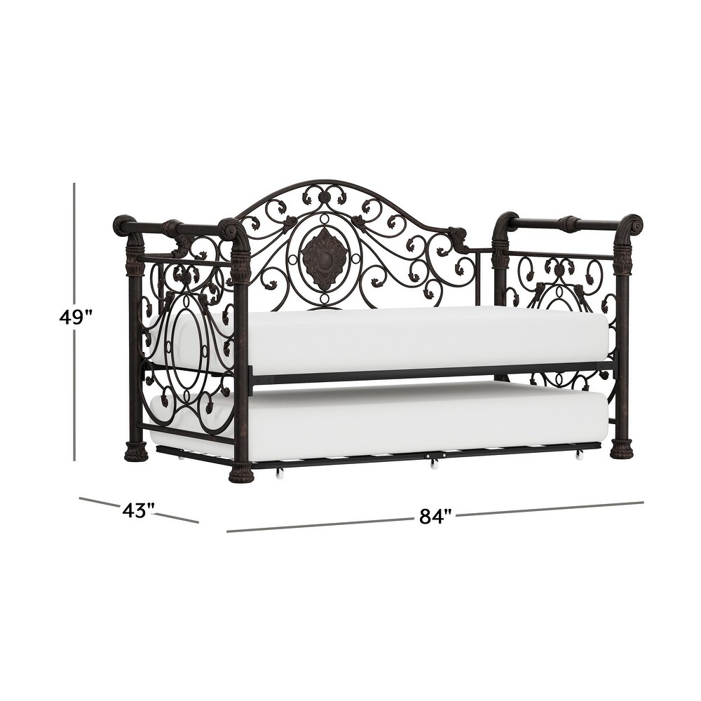 Gracewood Hollow Zine Metal Twin Daybed