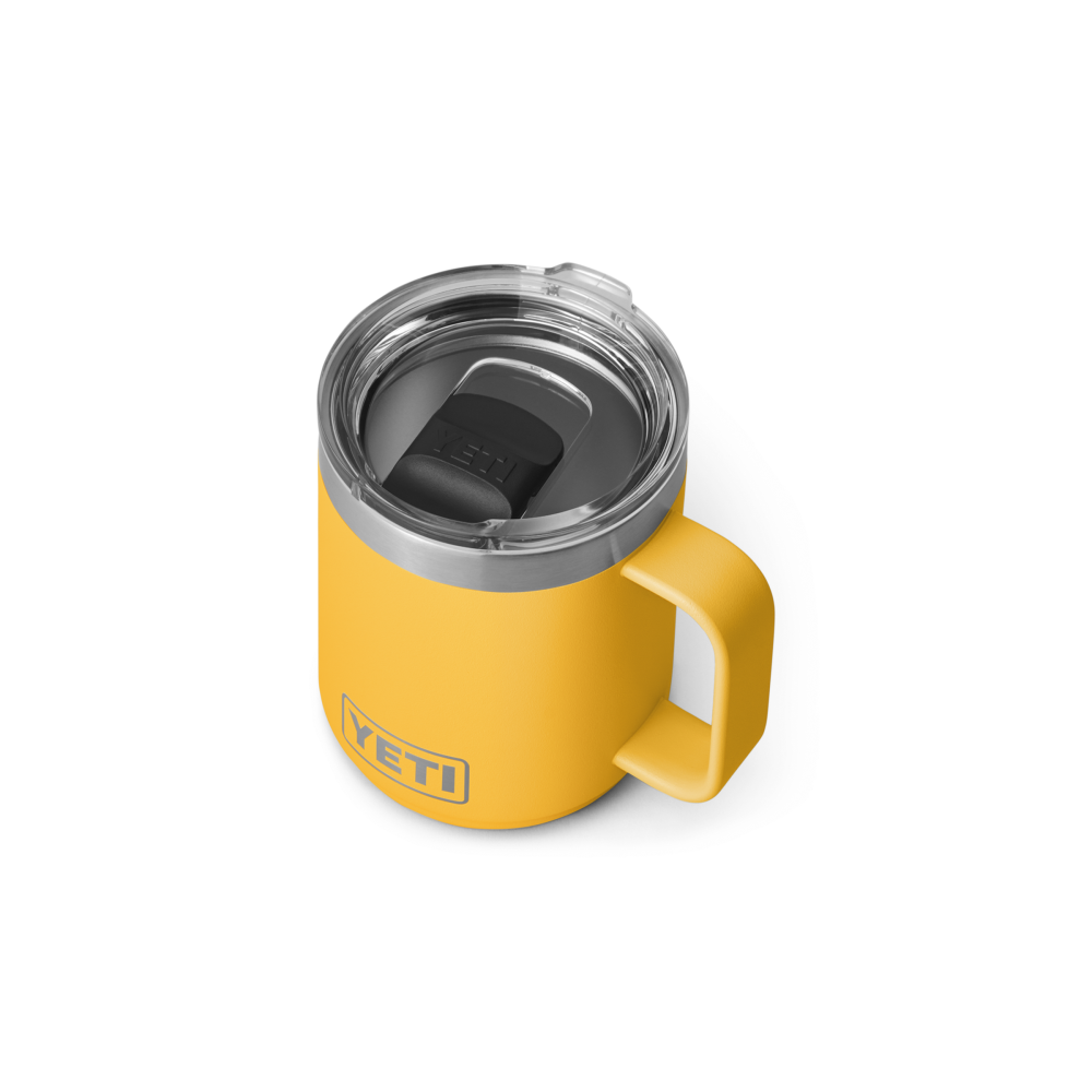 Yeti Rambler 10oz Stackable Mug with Magslider Lid Alpine Yellow ;