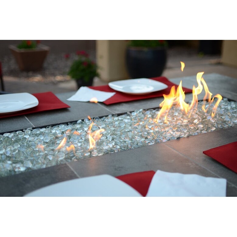 Outdoor Bar Table With Firepit   72\