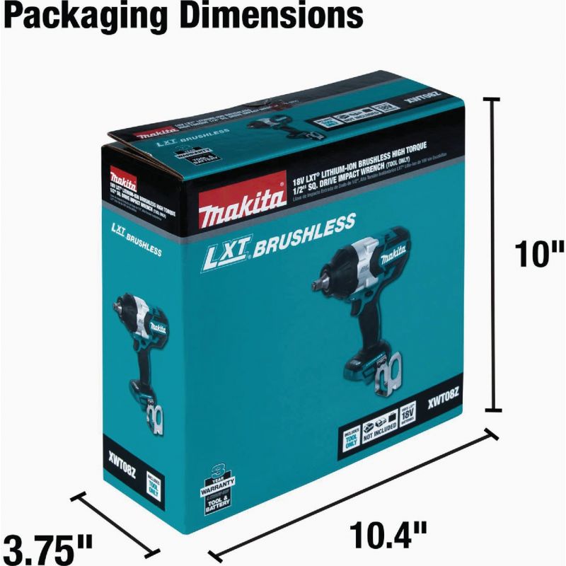 Makita 18V High-Torque Cordless Impact Wrench