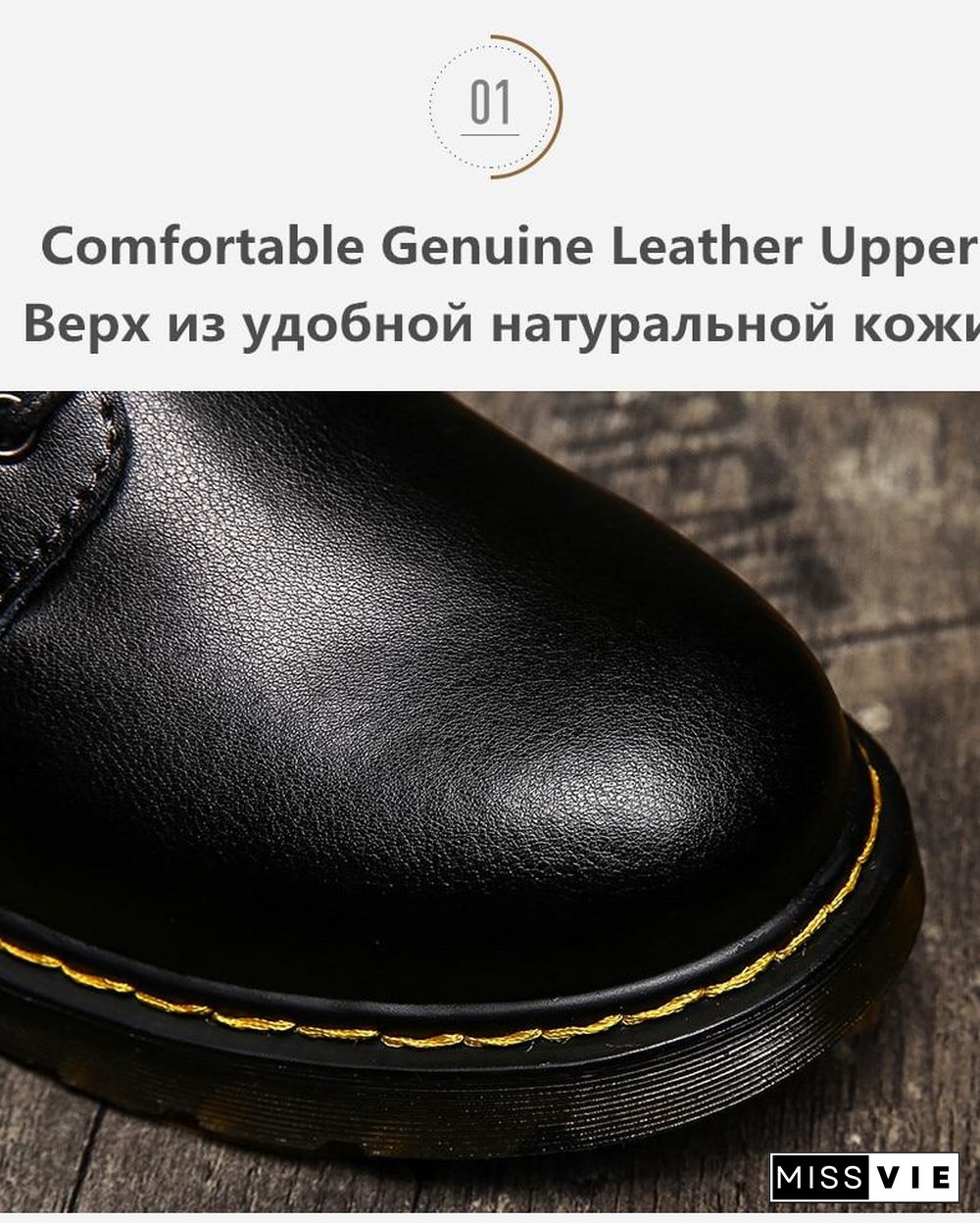 Leather Men Shoes Spring Work Safety Casual Shoes Fashion Flats Oxfords Loafers