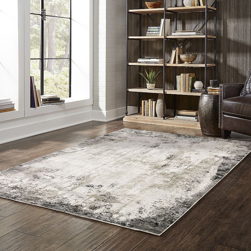 StyleHaven Nelson Industrial Abstract Area Rug