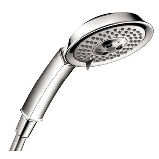 Hansgrohe Raindance C 100 AIR Green 3-Spray Patterns with 2.0 GPM 4.63 in. Wall Mount Handheld Shower Head in Chrome 4345000