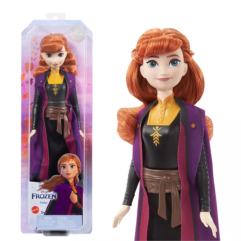 Disney's Frozen 2 Anna Fashion Doll by Mattel