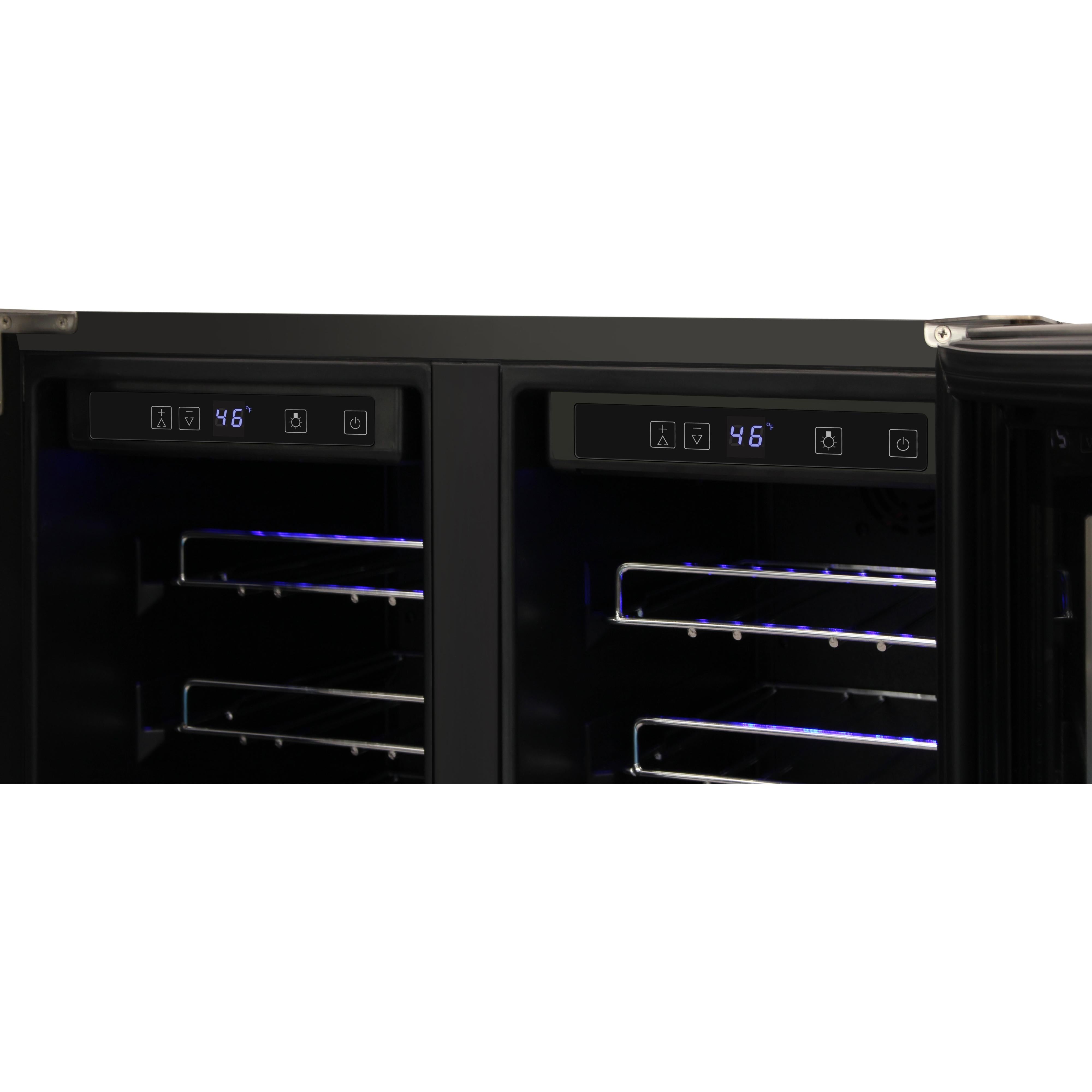 Thor Kitchen 42-Bottle Wine Cooler with 2 Temperature Zones TWC2402