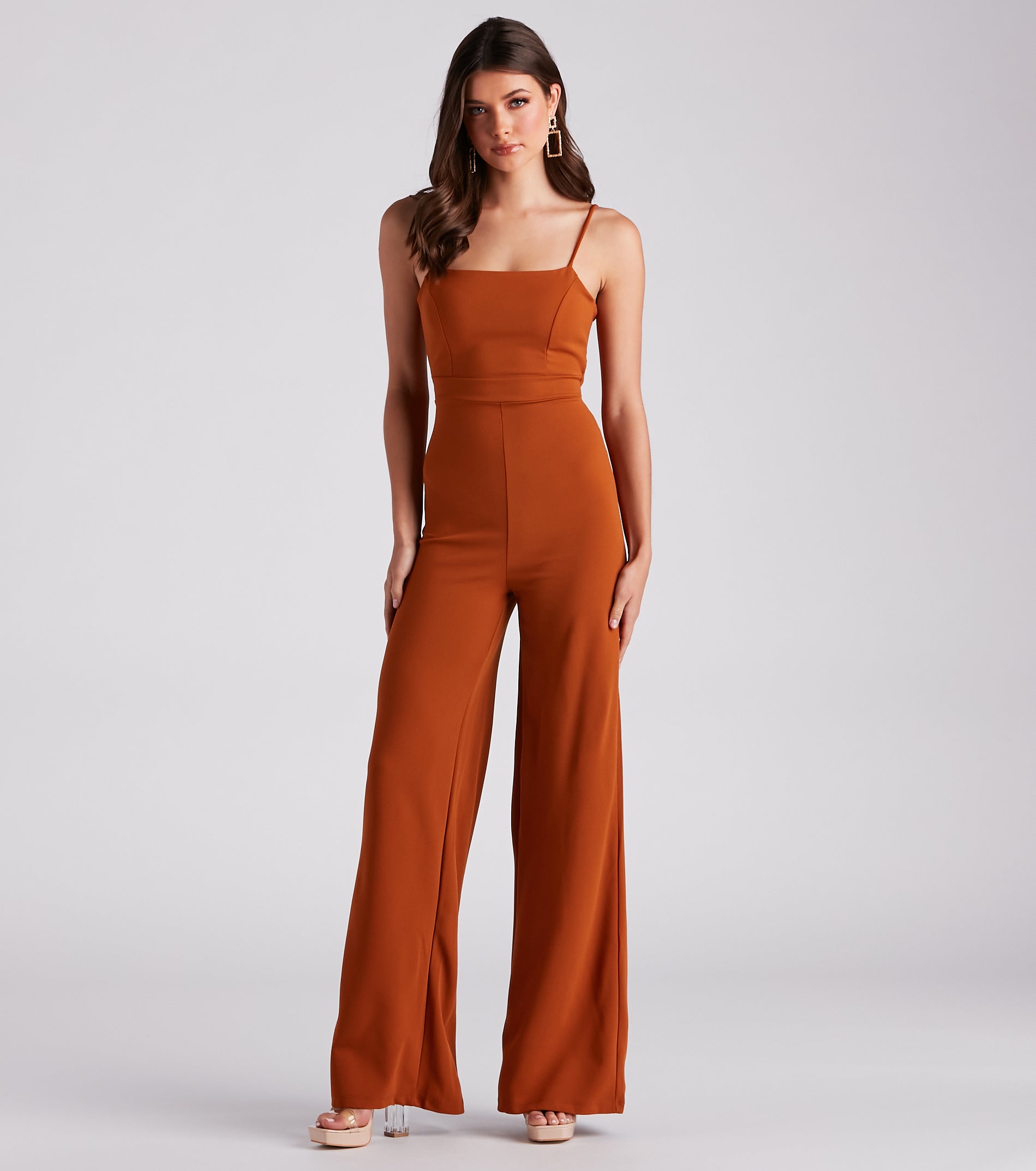 Sleek And Stylish Crepe Jumpsuit