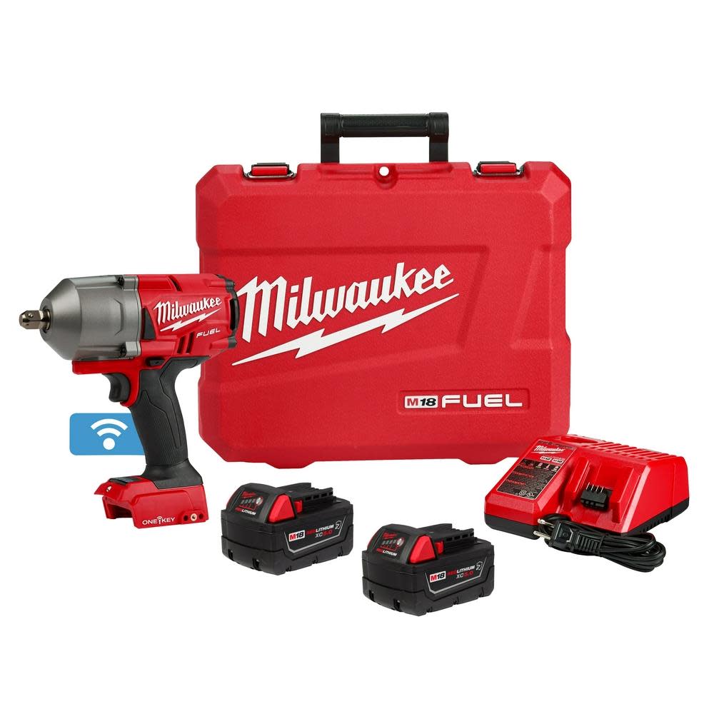 Milwaukee M18 FUEL with ONE-KEY High Torque Impact Wrench 1/2