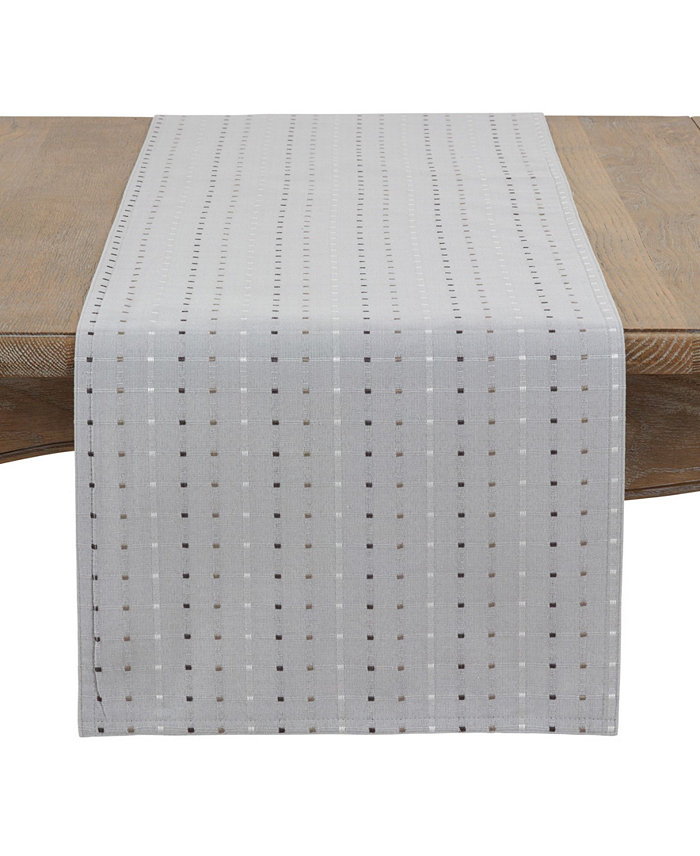 Saro Lifestyle Square Stitched Tablecloth