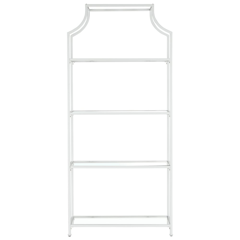 SAFAVIEH Slater 4 Tier White Etagere   36\