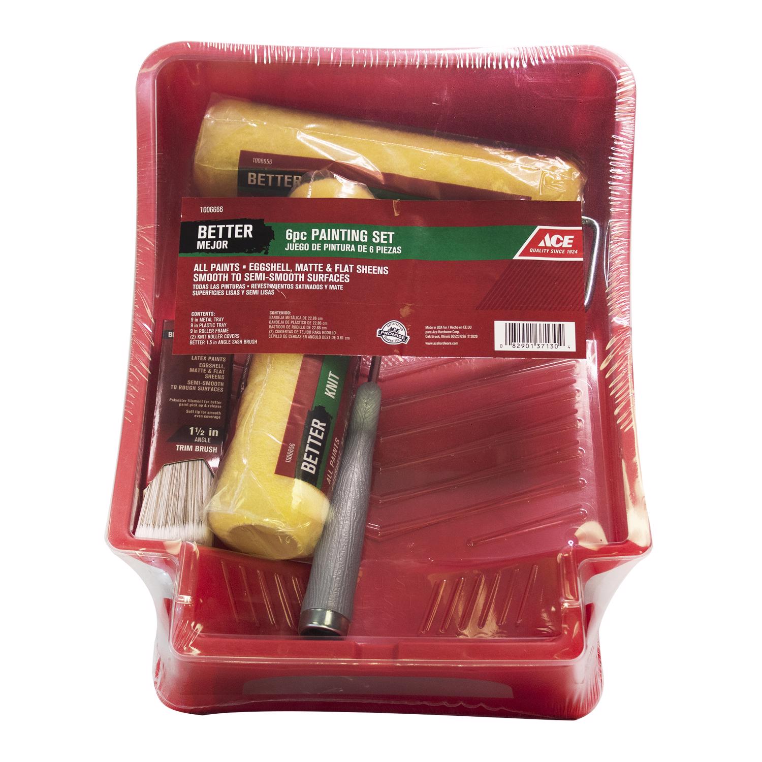 Ace Plastic 10 in. W X 13 in. L Paint Tray Set