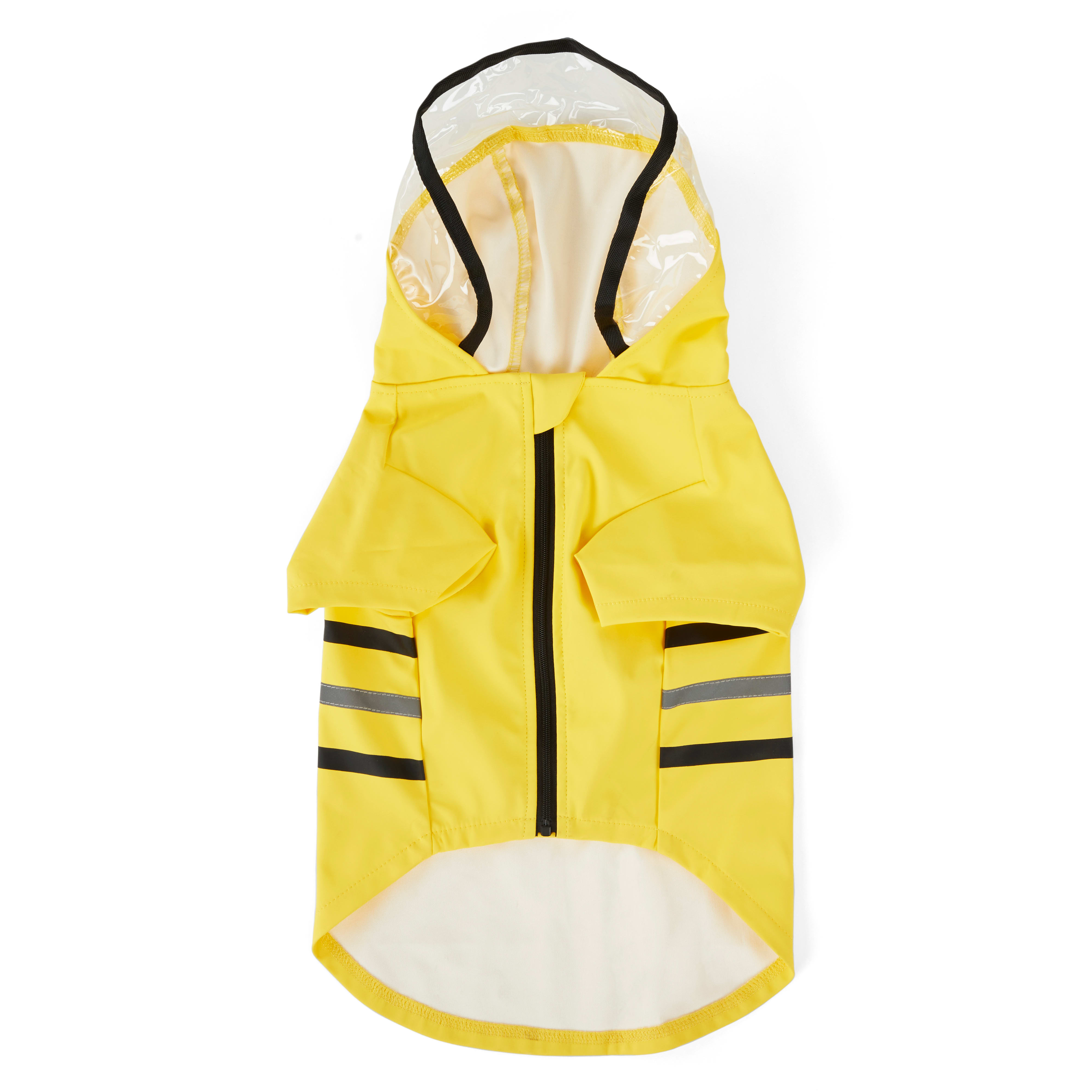 YOULY The Nature Lover Yellow Dog Raincoat， X-Small