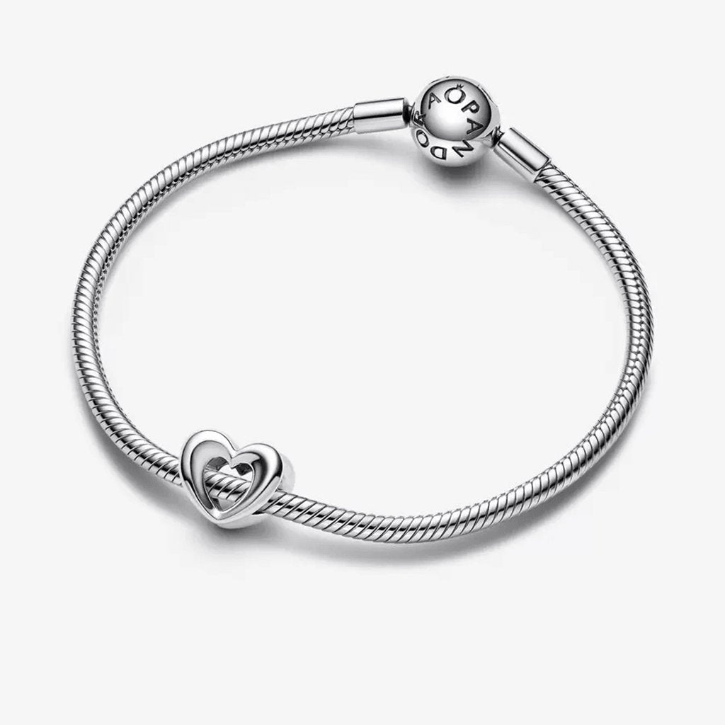 PANDORA  Radiant Open Heart Charm