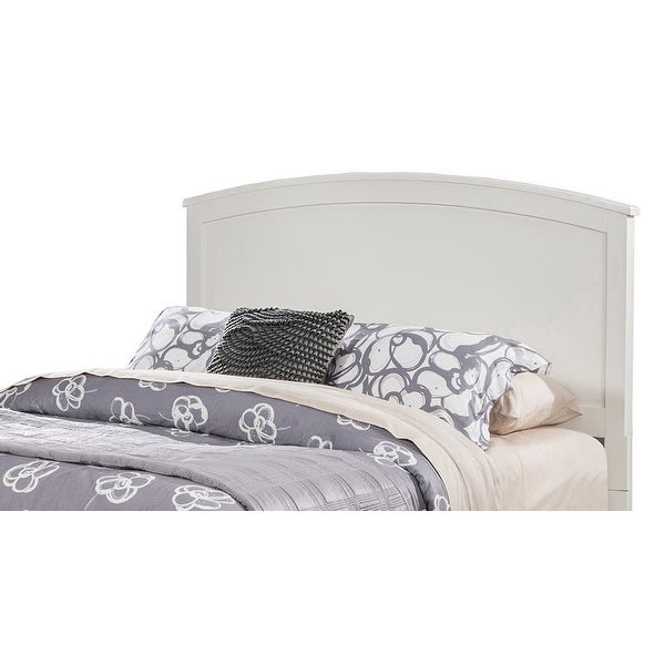 Alpine Furniture Baker Wood Headboard Only in White - - 31747212